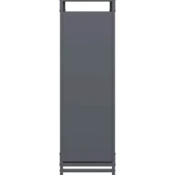 Discount Vedställ antracit 44x28x90 cm kallvalsat stål Tillbehör Till Vedeldade Kaminer & Öppna Spisar