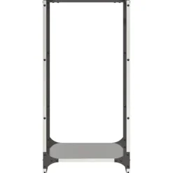 Discount Vedställ 40x30x80 cm rostfritt stål Tillbehör Till Vedeldade Kaminer & Öppna Spisar