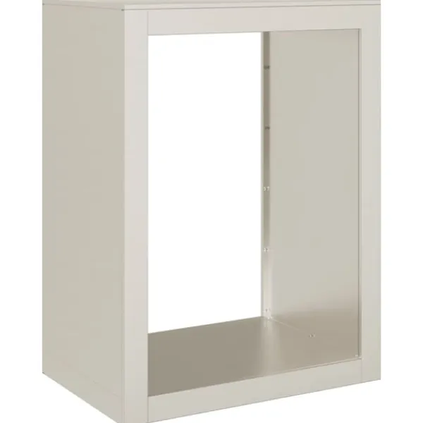 New Vedställ 60x40x80 cm väderbeständigt stål Tillbehör Till Vedeldade Kaminer & Öppna Spisar