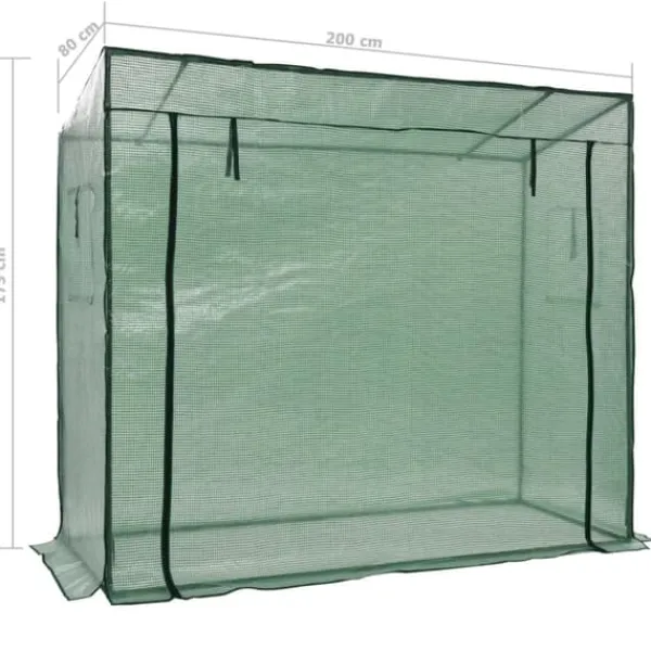 vidaXL Växthus 200x80x173 cm - Växthus