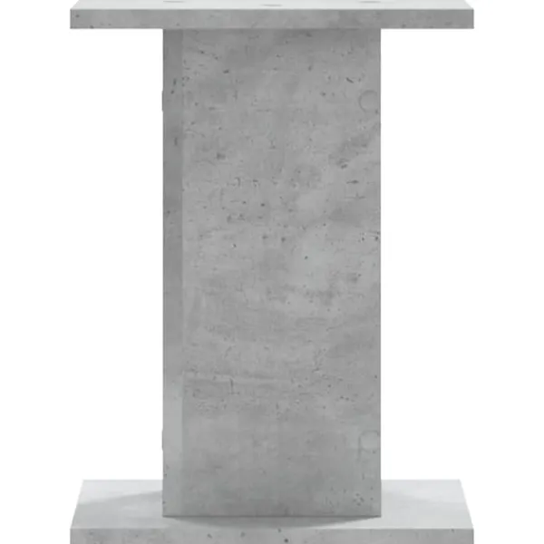 vidaXL Växtställ 2 st betonggrå 30x30x40 cm konstruerat trä