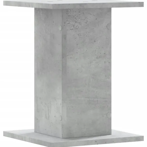 vidaXL Växtställ 2 st betonggrå 30x30x40 cm konstruerat trä