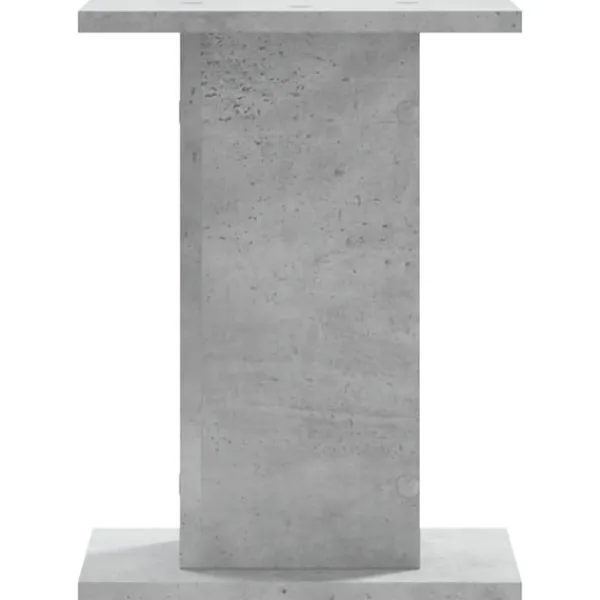 vidaXL Växtställ 2 st betonggrå 30x30x40 cm konstruerat trä