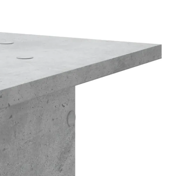 vidaXL Växtställ 2 st betonggrå 30x30x40 cm konstruerat trä