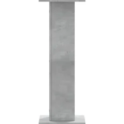 vidaXL Växtställ 2 st betonggrå 30x30x80 cm konstruerat trä