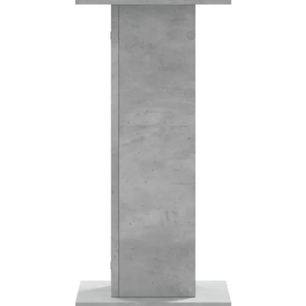 vidaXL Växtställ 2 st betonggrå 30x30x60 cm konstruerat trä