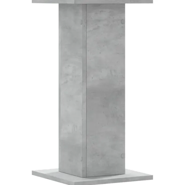vidaXL Växtställ 2 st betonggrå 30x30x60 cm konstruerat trä
