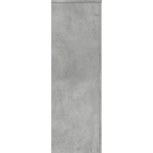 vidaXL Växtställ 2 st betonggrå 33x33x100 cm konstruerat trä
