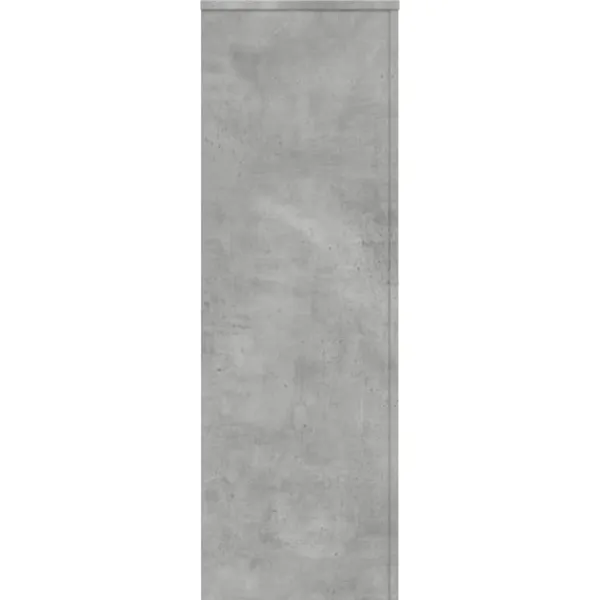 vidaXL Växtställ 2 st betonggrå 33x33x100 cm konstruerat trä