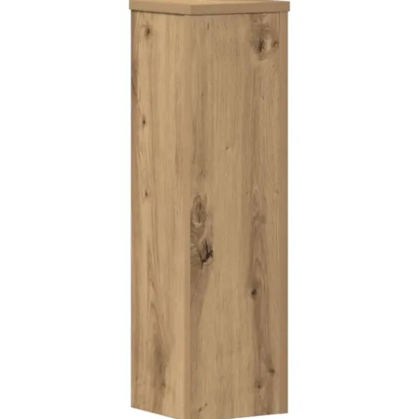 vidaXL Växtställ 2 st ek 17x17x60 cm konstruerat trä