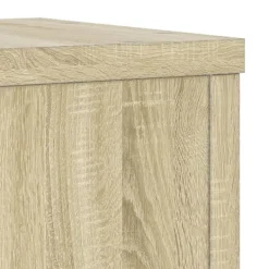 vidaXL Växtställ 2 st sonoma ek 25x25x35 cm konstruerat trä