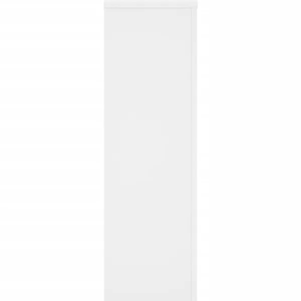 Outlet Växtställ 2 st vit 25x25x80 cm konstruerat trä Krukor & Växtbehållare