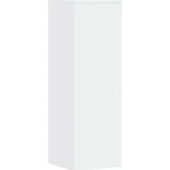 vidaXL Växtställ vit 33x33x100 cm konstruerat trä