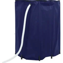 Vikbar vattentank med kran - Regntunna 1350 L PVC | Färg: Grön | Storlek: 1350 L Regntunnor