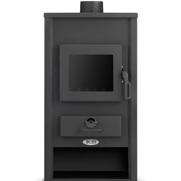Clearance vedeldad kamin 22 kW, antracit - C - Mindre slitage Vedeldade Kaminer