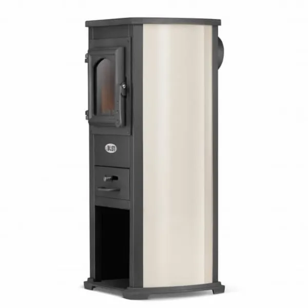 Viking Choice Vikingchoice gjutjärnskamin - Stilfull 6,6 kW modern uppvärmning för hem