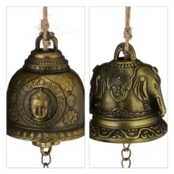 Online Vindspel set, 27x5 cm, Guld Vinddekoration