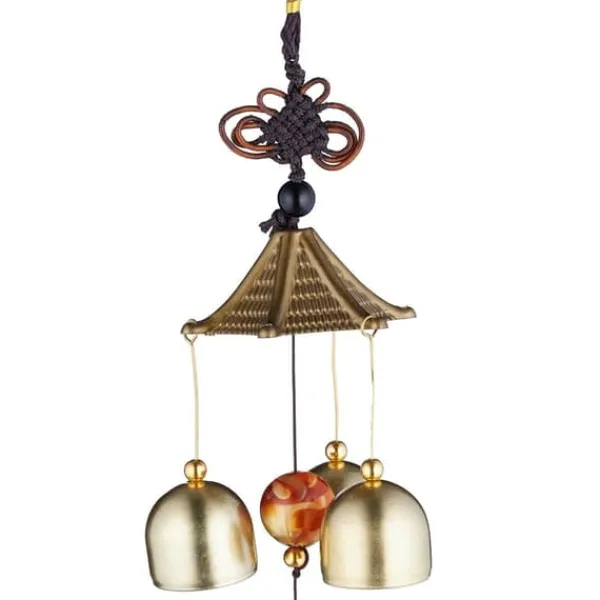 Sale Vindspel, 39x7.5x7.5 cm, Guld Vinddekoration