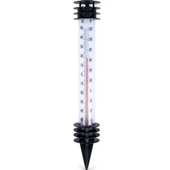Outlet Vit extern termometer, infälld, 23 cm Regnmätare