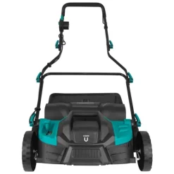 Vonroc Vertikalskärare & Luftare – 1500W – 36 cm skärbredd | Justerbart skärdjup | Inkl. 45L gräsbox & väggfäste