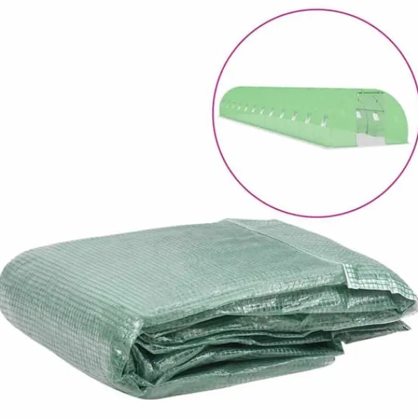 Sale Växthusöverdrag (54 m²) 300x1800x200 cm grön Växthus