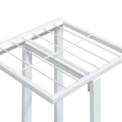 Discount Växtställ - Living Växtställ på hjul 5 hyllor 44x23x100 cm svart järn Växtställ