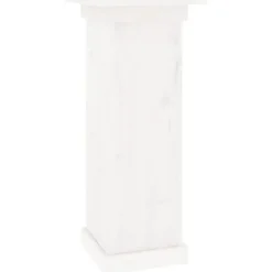 Växtställ - Living Växtställ vit 40x40x90 cm massiv furu
