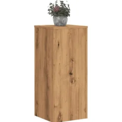 vidaXL Växtställ 2 st ek 30x30x70 cm konstruerat trä
