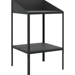 Outlet Växtställ antracit 56,5x54,5x100 cm galvaniserat stål Planteringsbänkar