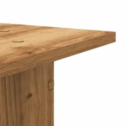 Discount Växtställ i 2-pack - Stabilt konstruerat trä | Storlek: 30x30x95 cm | Färg: Ek Växtställ