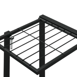 Discount Växtställ på hjul 94,5x24,5x91,5 cm svart järn - Blomställ - Växtställ - Home & Living Växtställ