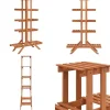 Växtställ 83x25x132 cm granträ - Växtställ - Väst Ställ - Home & Living
