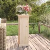 vidaXL Växtställ 40x40x90 cm massiv furu