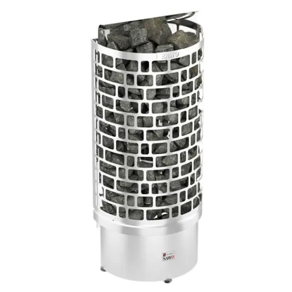Discount White Steel Rund Baspaket 132 cm Djup, Diameter 460 cm Bastu