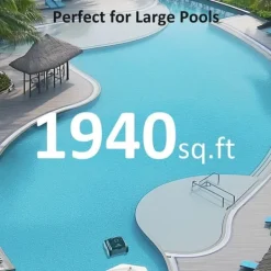 Hot ​WYBOT C2 Vision Robotic Pool Cleaner - Smart Vision Navigation - 180min Runtime - 8 Cleaning Modes - For Pools up to 180㎡ Pool- & Spatillbehör