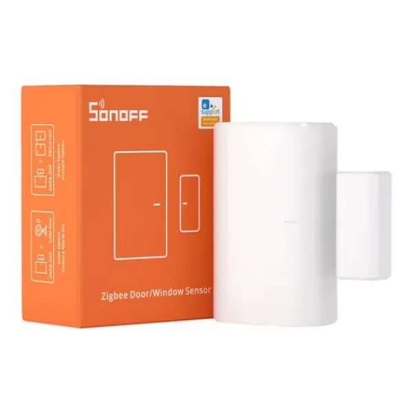 ZigBee dörr- och fönsteröppningssensor SONOFF SNZB-04P (+batteri)